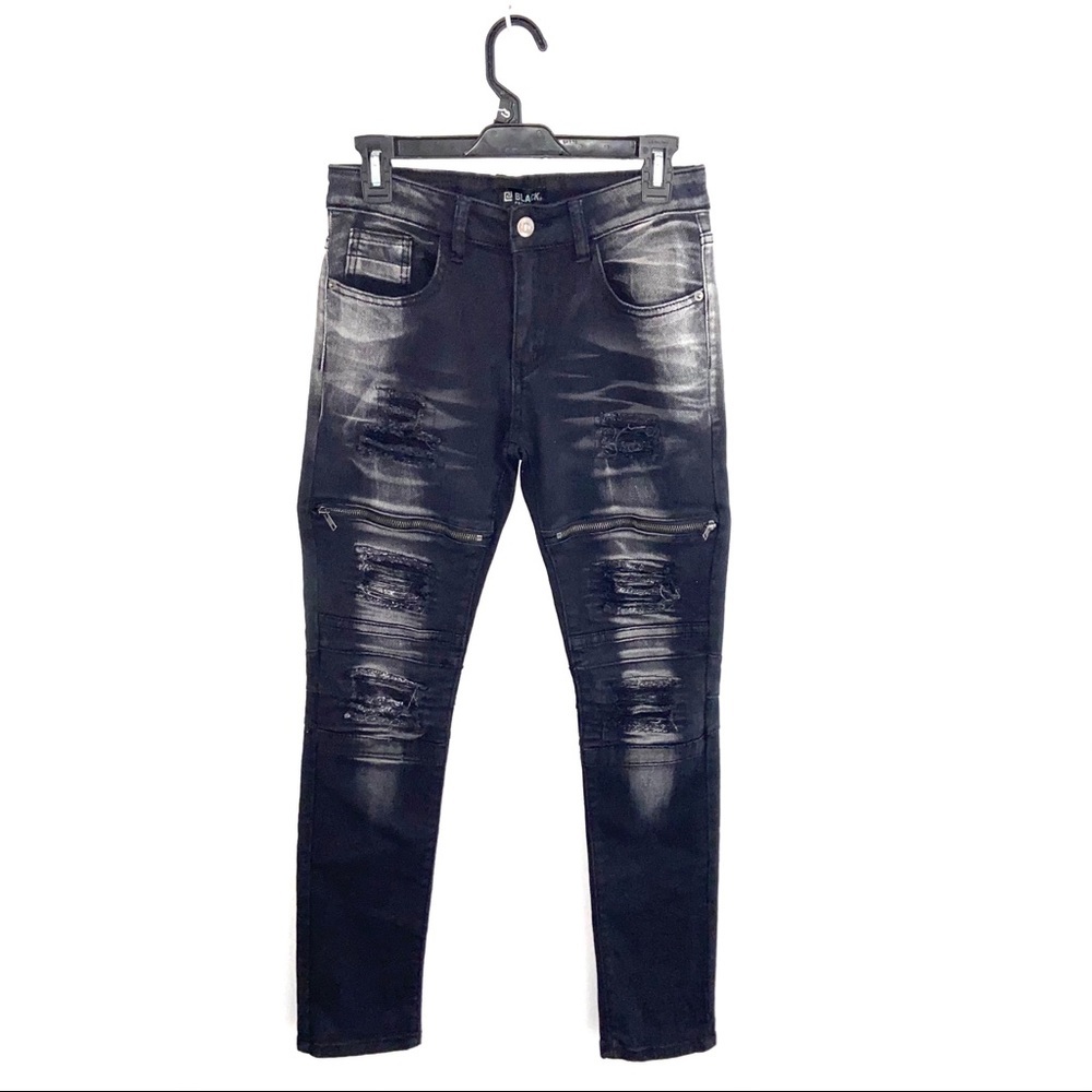 Black Premium Men’s Skinny Flex Jeans 28*30
